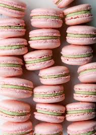 French Macaron Matcha Raspberry – Camilan Cantik ala Café